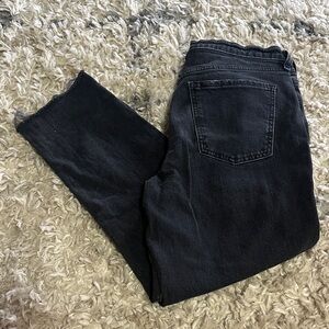 Old Navy women’s black boyfriend Jeans